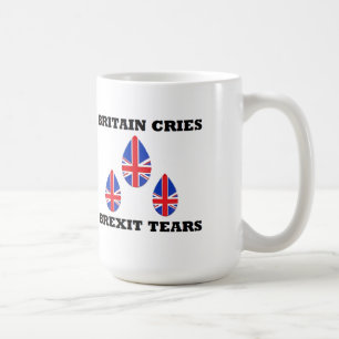 Tasse Großbritannien Brexit-Tränen