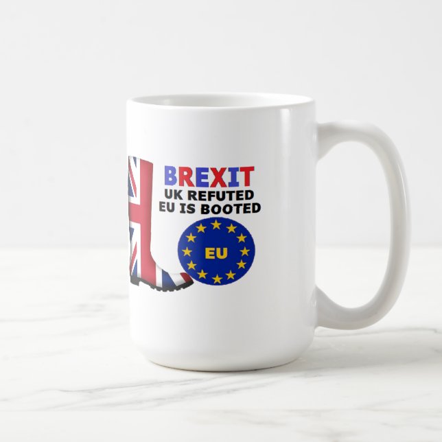 Tasse Großbritannien Brexit UK Widerlegt EU wird g (Rechts)