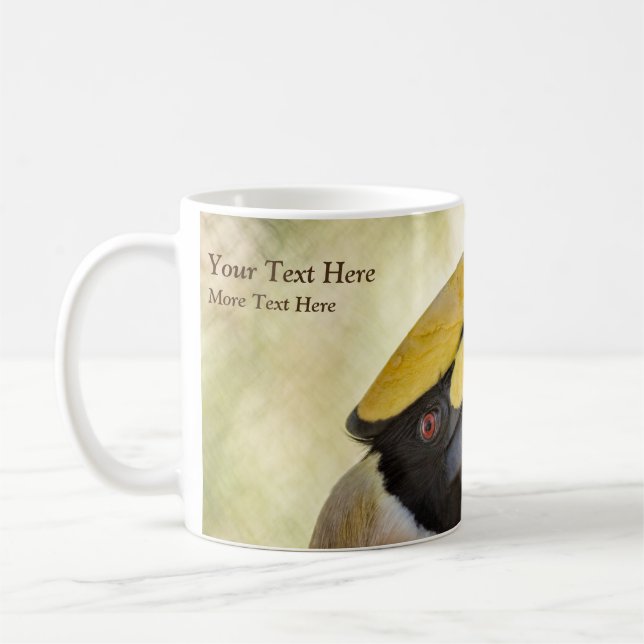 Tasse: Großer Hornbill 4 Kaffeetasse (Links)