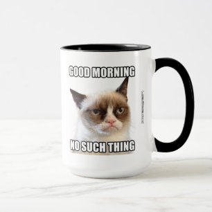 Tasse Grumpy Cat™ Good Morning - Pas une telle chose