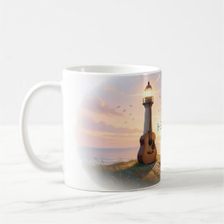 Tasse Guitare Côtière "Entendez la Mer"
