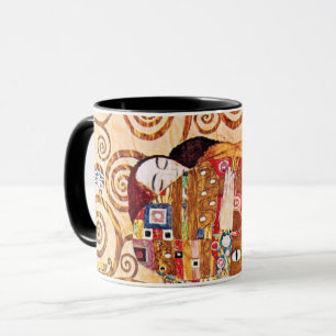 Tasse Gustav Klimt - Le Baiser - Peinture d'art fin