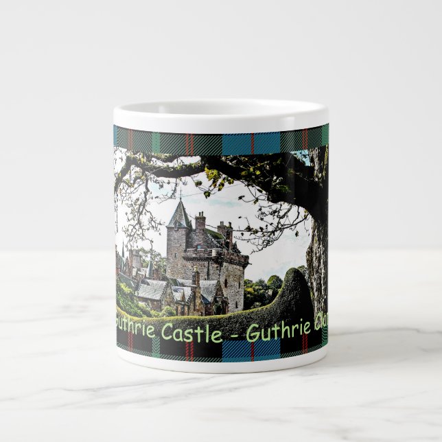 Tasse Guthrie Castle-Guthrie Clan Fun in Schottlan (Vorderseite)