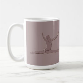 Tasse - Gymnast in Bas-Relief