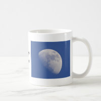 Tasse Halbmond mit Text: "Schlaf gut"