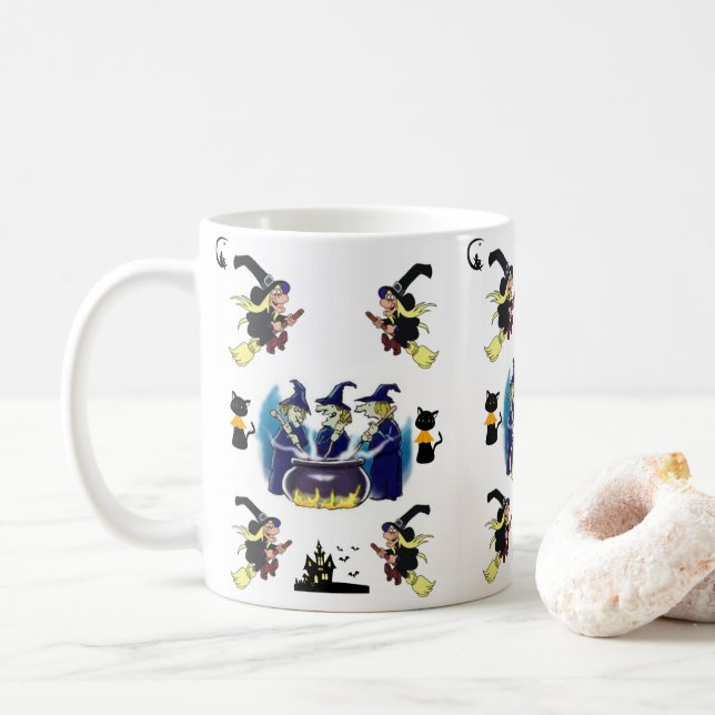 tasse halloween (Avec donut)