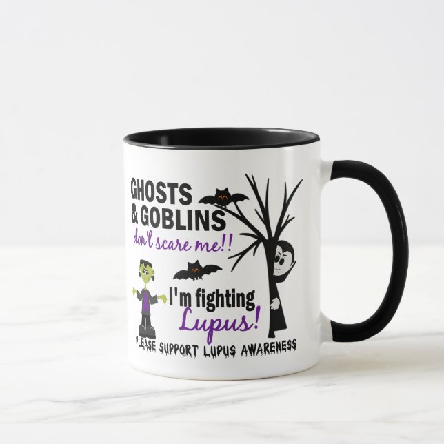 Tasse Halloween 1 guerrier de lupus (Droite)