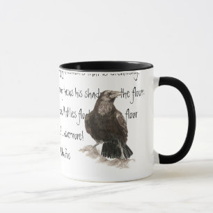 Tasse Halloween, Edgar Allen Poe, Raven, Nevermore