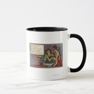 Tasse Halloween GreetingCandle Grease