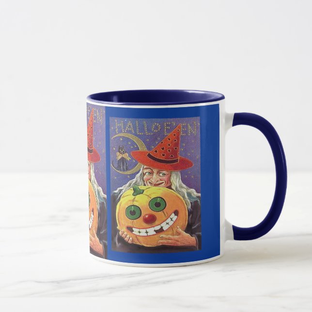 Tasse Halloween sorcière vintage (Droite)