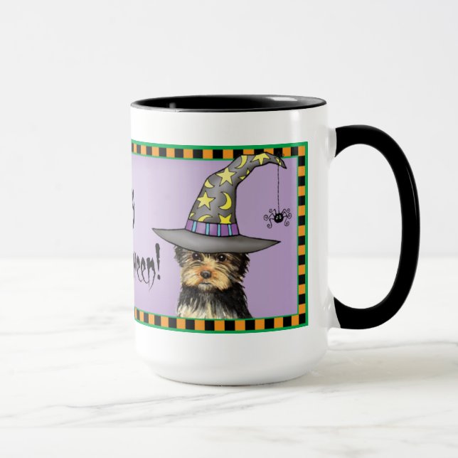 Tasse Halloween Yorkie (Droite)