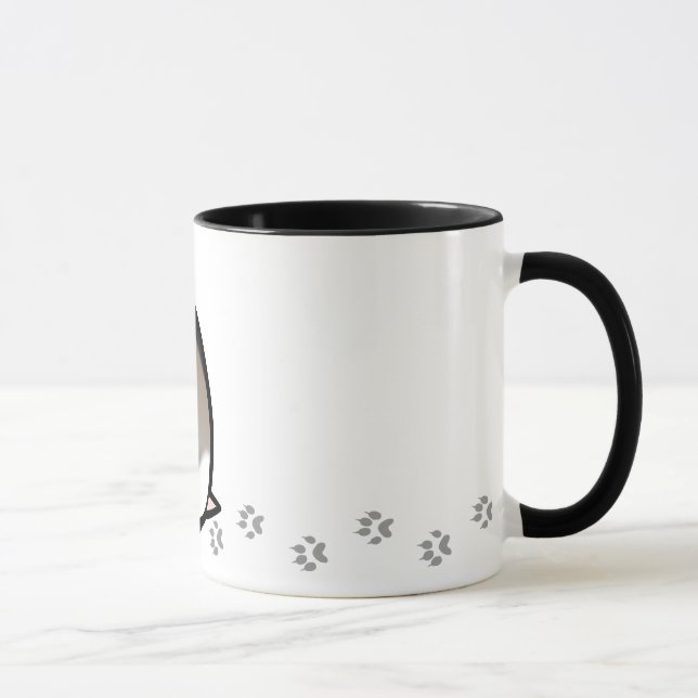 Tasse Hamster nain de bande dessinée (Droite)