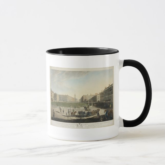 Tasse Hannovre ajustent, gravé par Robert Pollard (Droite)