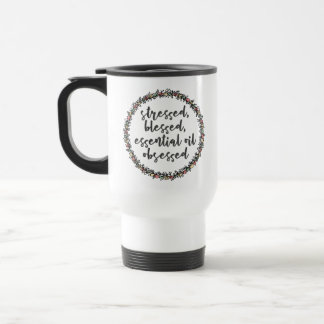 Tasse hantée de voyage d'huile essentielle