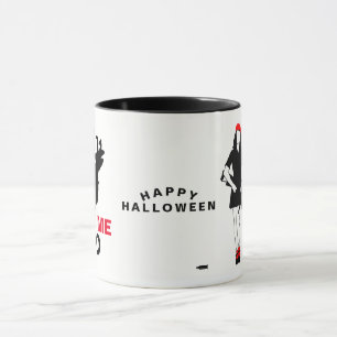 Tasse Happy Halloween Funny Horror personnalisable