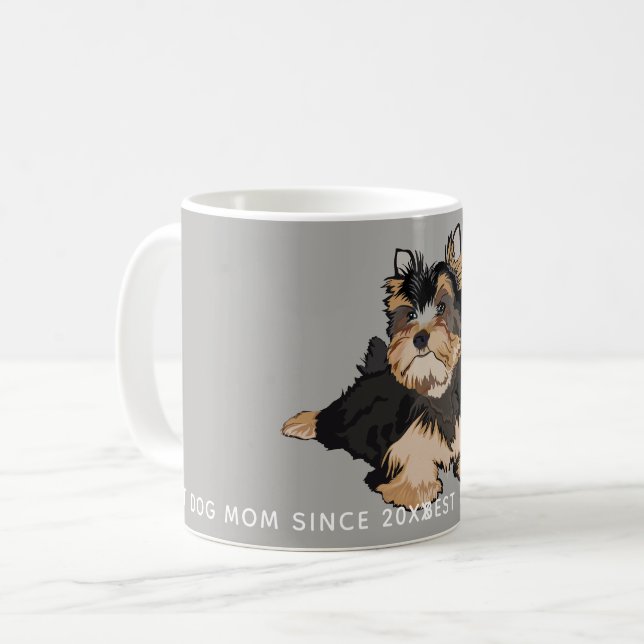 Tasse Happy Puppy Furry Baby (Vorderseite Links)