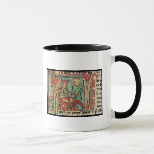 Tasse Harald I Fairhair Guthrum de salutation 'Flateybok