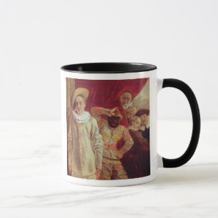 Tasse Harlequin, Pierrot et Scapin, acteurs de COM