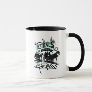 Tasse Harry Potter   Typographie Graphique de Thestrals