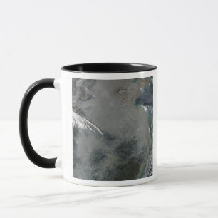 Tasse Haze au-dessus de la Chine orientale