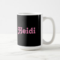 Tasse Heidi