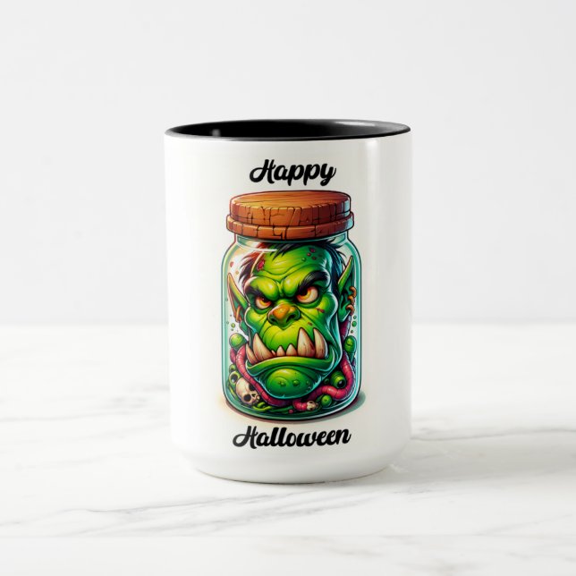 Tasse, heißer Kakao, Monster Tasse (Zentrum)