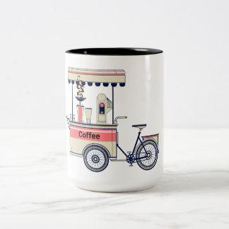 Tasse, heißer Kakao Zweifarbige Tasse