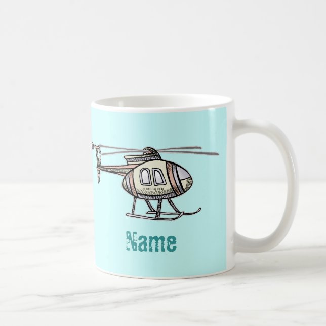 Tasse Hélicoptère frénétique (Droite)