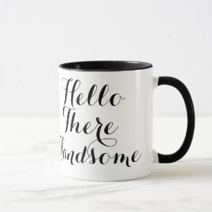 Tasse Hello There belle typographie