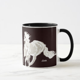 Tasse-Hengste auf der Flucht Tasse