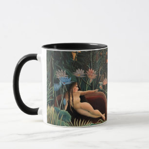 Tasse Henri Rousseau Le rêve Jungle Fleurs Surréalisme