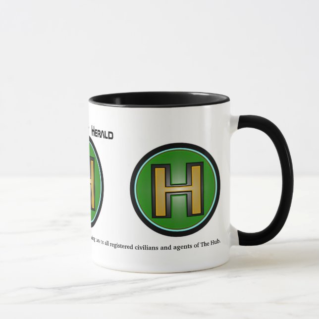 TASSE HÉRAUT DE VILLE DE HUB (Droite)