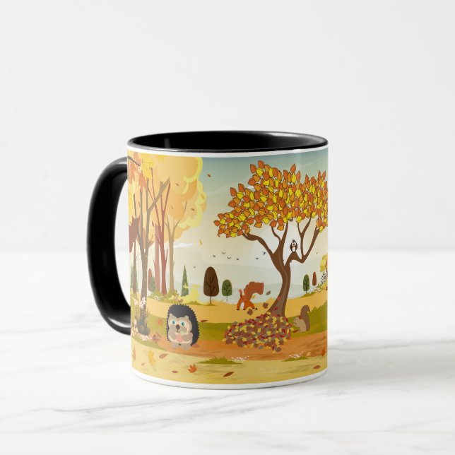 Tasse Herbst (Vorderseite Links)