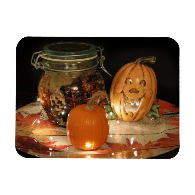 Tasse Herbst Magnet (Horizontal)