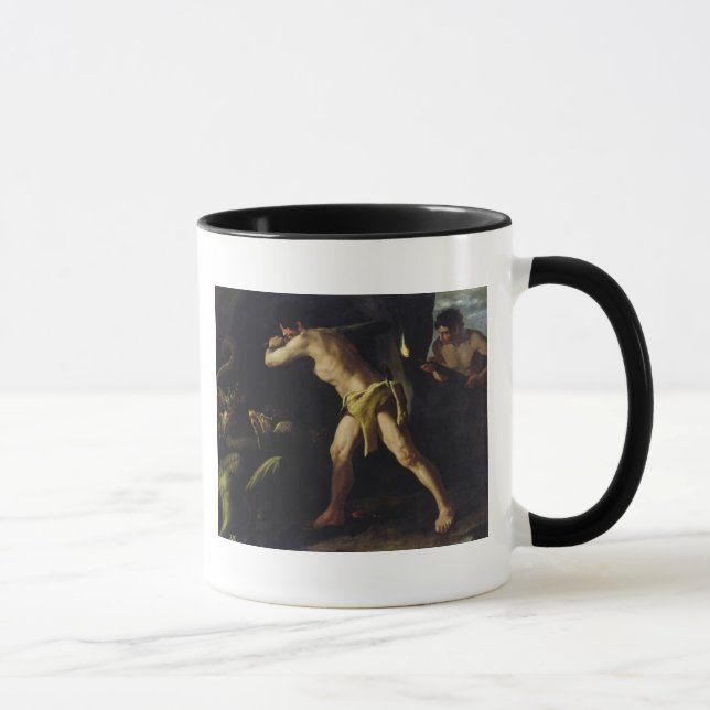 Tasse Hercule combattant avec l'hydre de Lernaean (Droite)