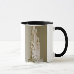 Tasse Herm triforme de Hecate, sculpture de marbre, pe