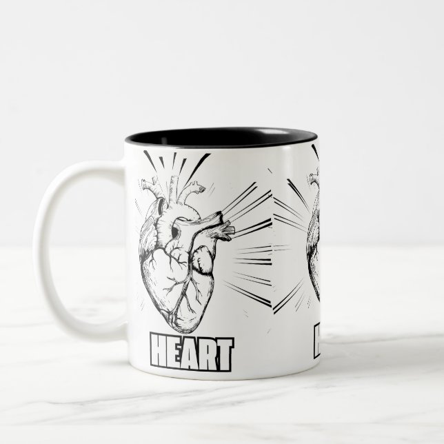 TASSE HERZ DESIGNE (Links)