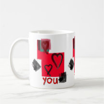 Tasse "Herzlich Willkommen" Print von Nicky Brendo