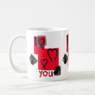 Tasse "Herzlich Willkommen" Print von Nicky Brendo