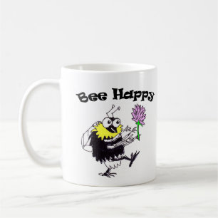 Tasse heureuse d'abeille