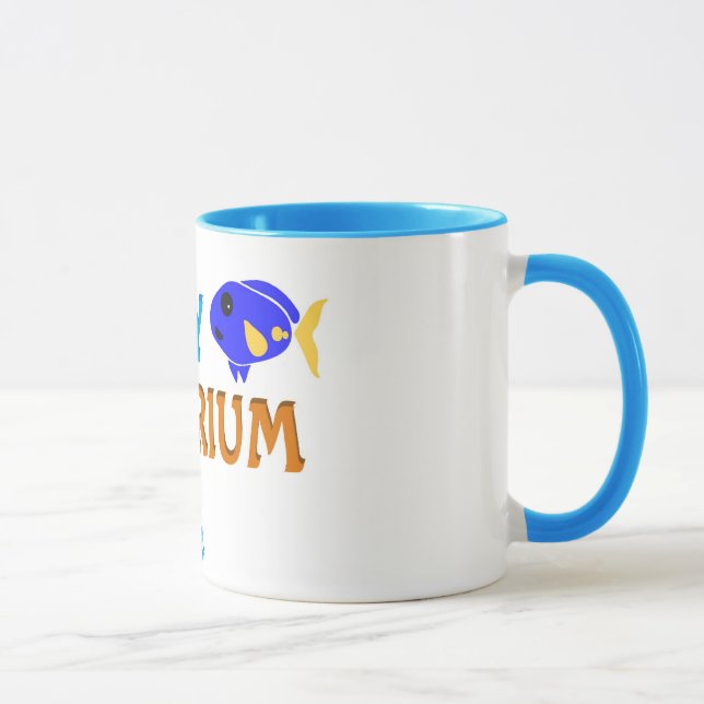 Tasse heureuse d'aquarium (Droite)