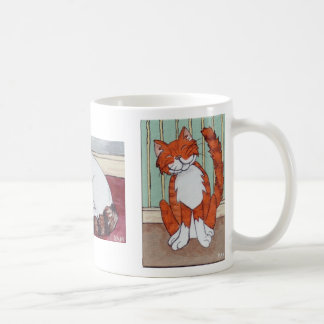 Tasse heureuse de chats
