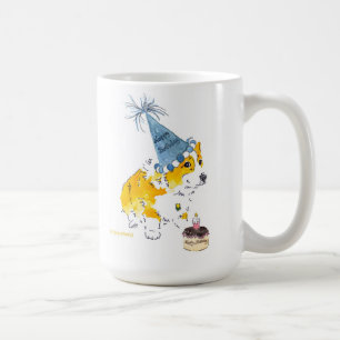 Tasse heureuse de corgi de B'Day