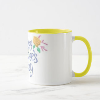 Tasse heureuse de jour de mères