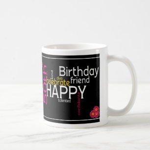Tasse heureuse de l'anniversaire de la diva