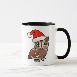 Tasse Hibou de cri strident oriental Père Noël