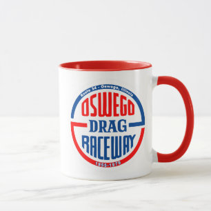 Tasse Hippodrome Oswego Drag sur la Route 34 - Oswego, I