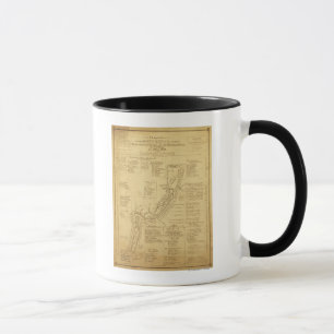 Tasse Histoire de l'exploration de la carte de canyon