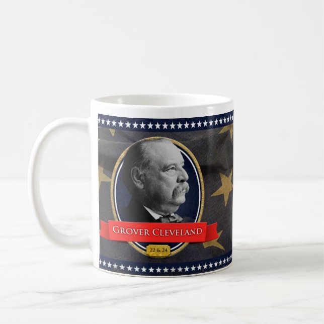 Tasse historique de Grover Cleveland (Gauche)