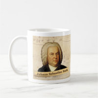 Tasse historique de Johann Sebastian Bach